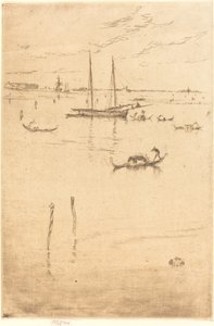 La petite lagune - James Abbott McNeill Whistler
