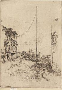 Le petit mât - James Abbott McNeill Whistler