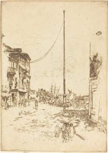 Le petit mât - James Abbott McNeill Whistler