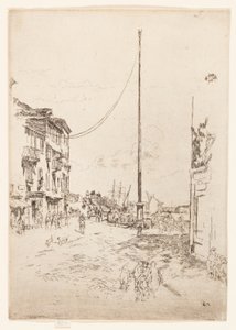 Le petit mât - James Abbott McNeill Whistler