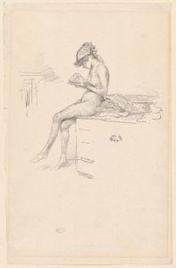Le petit modèle nu, lisant - James Abbott McNeill Whistler