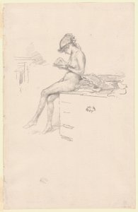 Le Petit modèle nu, lisant - James Abbott McNeill Whistler