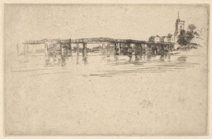 Le Petit Putney No. 1 - James Abbott McNeill Whistler