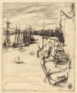 Le Petit Rotherhithe - James Abbott McNeill Whistler