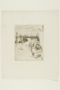 Le Petit Rotherhithe - James Abbott McNeill Whistler