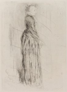La petite robe en velours - James Abbott McNeill Whistler