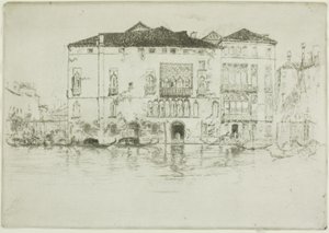Les Palais - James Abbott McNeill Whistler
