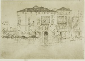 Les Palais - James Abbott McNeill Whistler