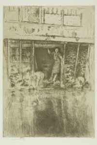 Le Pierrot - James Abbott McNeill Whistler