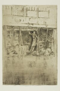 Le Pierrot - James Abbott McNeill Whistler
