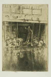 Le Pierrot - James Abbott McNeill Whistler