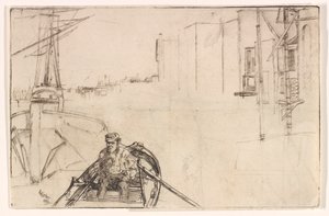 La Piscine - James Abbott McNeill Whistler