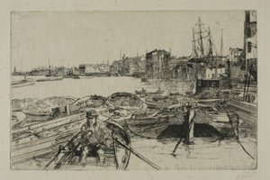 La piscine - James Abbott McNeill Whistler