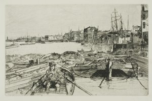La piscine - James Abbott McNeill Whistler