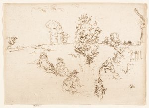 Les Remparts, Sandwich - James Abbott McNeill Whistler