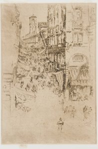 Le Rialto - James Abbott McNeill Whistler