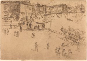 La Riva, No.II - James Abbott McNeill Whistler