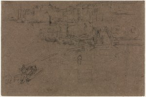 La Riva, Venise - James McNeill Whistler