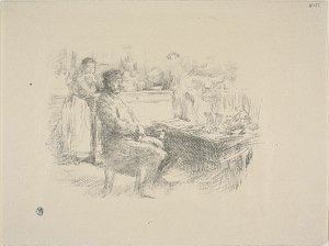 Le Cordonnier - James Abbott McNeill Whistler