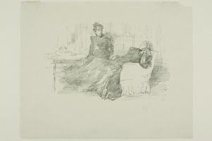 Les Sœurs - James Abbott McNeill Whistler