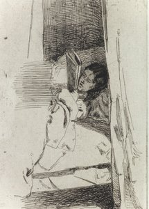 La Pantoufle - James Abbott McNeill Whistler