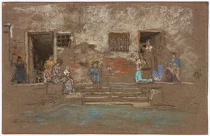 Les marches - James Abbott McNeill Whistler