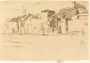 Le cygne, Chelsea - James Abbott McNeill Whistler