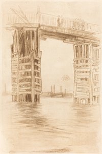 Le grand pont - James Abbott McNeill Whistler