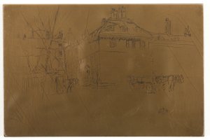 Le Temple - James Abbott McNeill Whistler