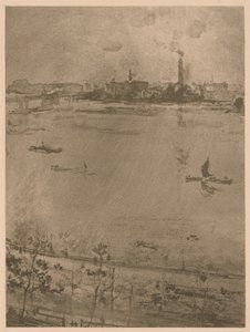 La Tamise - James Abbott McNeill Whistler