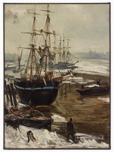La Tamise en glace - James Abbott McNeill Whistler