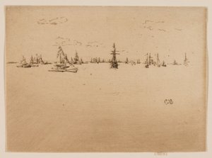 Le navire à tourelle - James McNeill Whistler