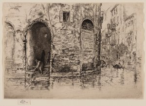 Les deux portes - James Abbott McNeill Whistler