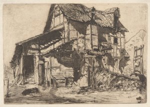 Le logement dangereux, de la série French Set - James Abbott McNeill Whistler