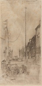 Le mât vénitien - James Abbott McNeill Whistler
