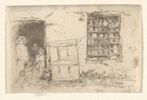 La Boutique de Douceurs du Village - James Abbott McNeill Whistler
