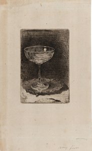 Le Verre à vin - James Abbott McNeill Whistler