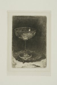 Le Verre de vin - James Abbott McNeill Whistler