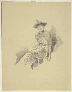 Le Chapeau ailé - James Abbott McNeill Whistler