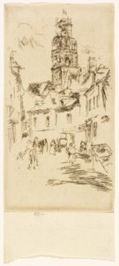 Tour Saint Antoine, Loches - James Abbott McNeill Whistler