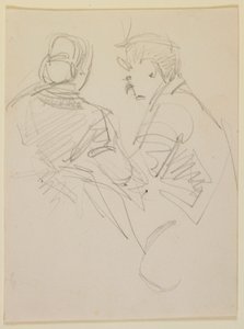 Deux figures - James Abbott McNeill Whistler