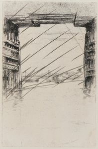 Sous le vieux pont de Battersea - James Abbott McNeill Whistler