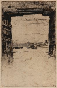Sous le vieux pont de Battersea