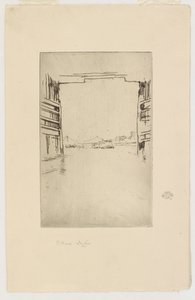 Sous le vieux pont de Battersea - James Abbott McNeill Whistler