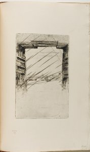 Sous le vieux pont de Battersea - James Abbott McNeill Whistler