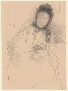 Esquisse inachevée de Lady Haden - James McNeill Whistler