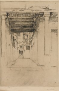 Cour vénitienne - James Abbott McNeill Whistler