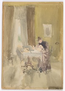 Violet et Ambre–Thé - James Abbott McNeill Whistler