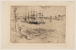 Wapping - La Piscine - James Abbott McNeill Whistler