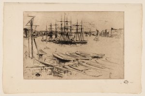 Wapping - La piscine - James Abbott McNeill Whistler